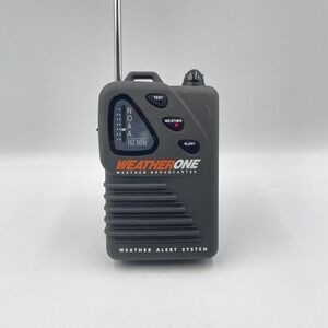 WeatherOne W-731 NOAA Weather Alert Radio‎ 162 MHz Portable Weather Broadcaster